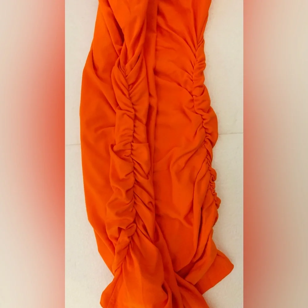 Time and Tru Maternity Graphic Tee Orange Size Large (12-14) Halloween Spooky - Picture 8 of 10